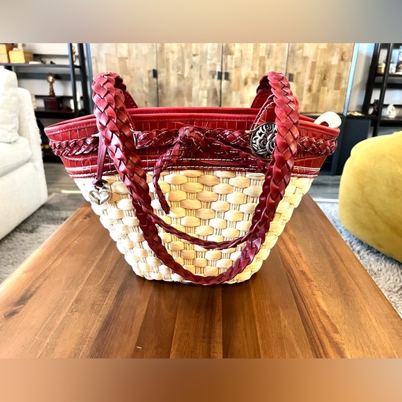 Brighton Straw Bucket Purse - Picture 10 of 14